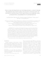 The Concentration of Interleukin 6 and Tumor Necrosis Factor Alpha in Saliva and Blood of Patients with Inactive Multiple Sclerosis And Coexisting Hashimoto’s Thyroiditis