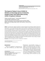 The Impact of Patient’s Fear of COVID-19 Infection on Neurology Service in University Hospital Center Sestre Milosrdnice During COVID-19 Epidemic Outbreak