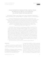 False Positive Phenotypic Detection of Metallo-Beta-Lactamases in Acinetobacter Baumannii