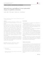 prikaz prve stranice dokumenta Sphenoid sinus aspergilloma in trans-sphenoidal surgery for pituitary adenomas