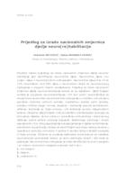 prikaz prve stranice dokumenta Prijedlog za izradu nacionalnih smjernica dječje neuro(re)habilitacije